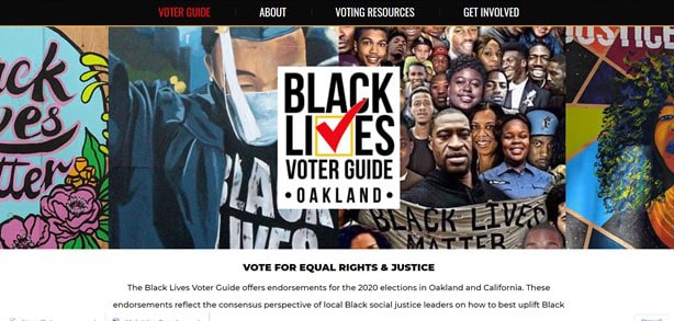Black Lives Voter Guide